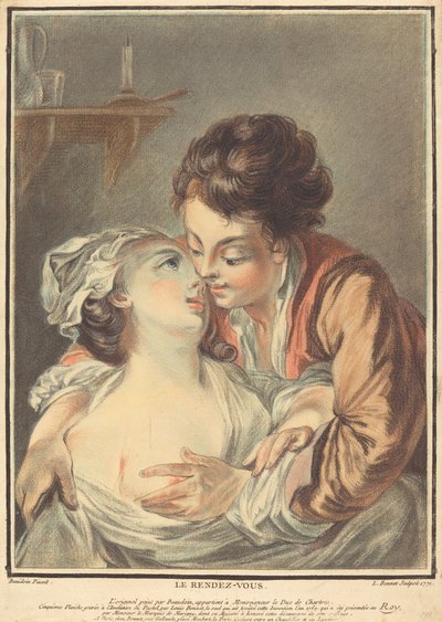 The Rendezvous, 1771 by Louis Marin Bonnet