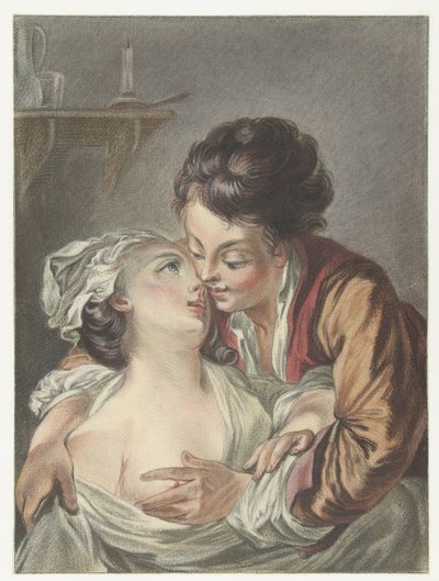 Loving Couple by Louis Marin Bonnet
