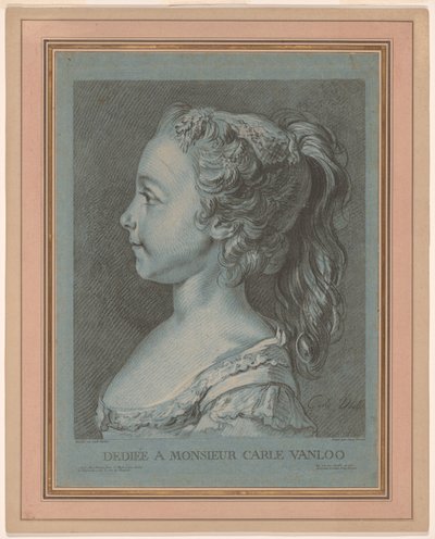 Marie-Rosalie Vanloo by Louis Marin Bonnet