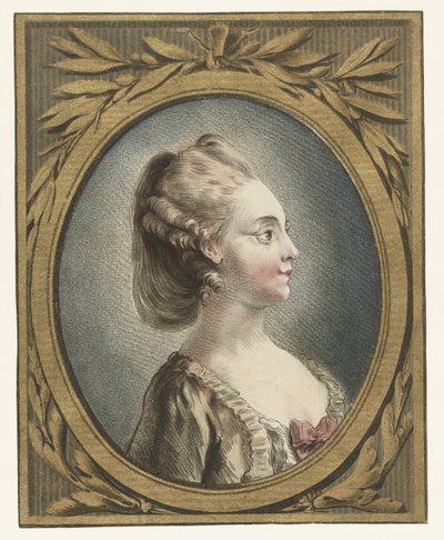 Portrait of a Young Woman by Louis Marin Bonnet
