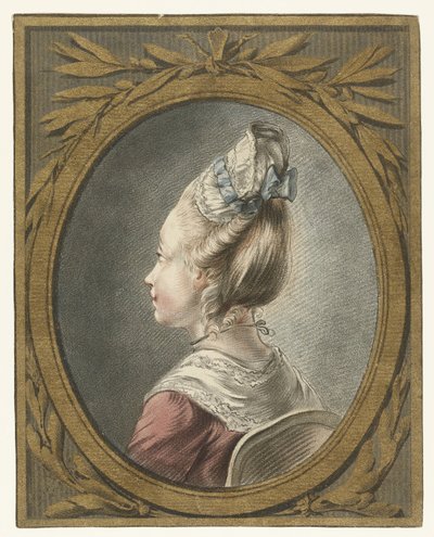 Portrait of a Young Woman by Louis Marin Bonnet