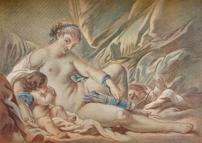 Venus and Cupid by Louis Marin Bonnet