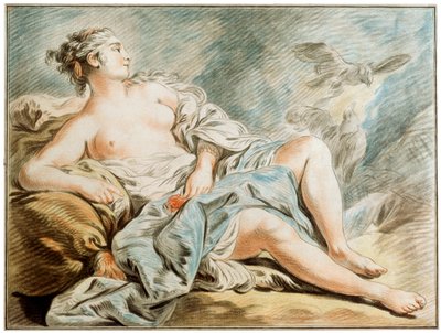 Venus with Doves, 18th century by Louis Marin Bonnet