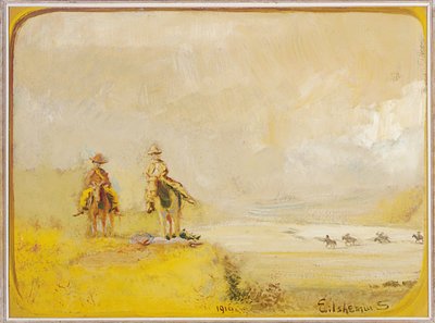 Scouts on Horseback by Louis Michel Eilshemius