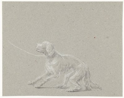 Dog on a Leash by Louis Moritz
