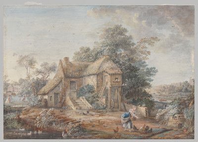 Le Petit Trianon, Versailles by Louis Nicolas van Blarenberghe