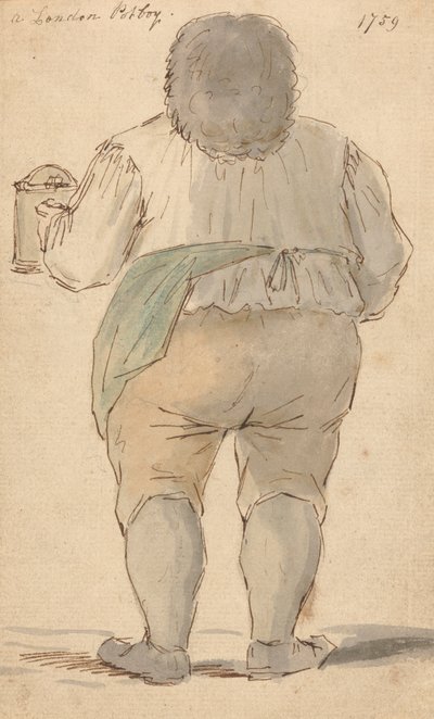 A London Potboy by Louis Philippe Boitard