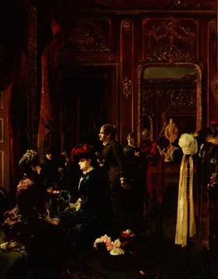 At the Milliners by Louis Robert Carrier Belleuse