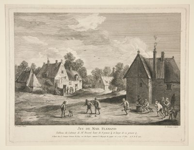 Flemish Mail Game by Louis Surugue