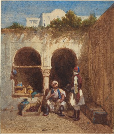 Arab Market by Louis Tesson