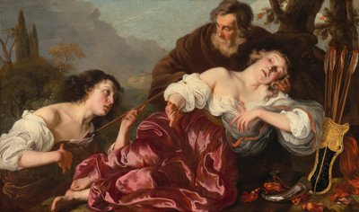 Silvio with the Wounded Dorinda by Louis Vallee