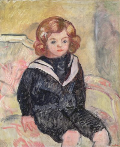 Child in Sailor Uniform by Louis Valtat