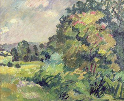 Normandy Landscape by Louis Valtat