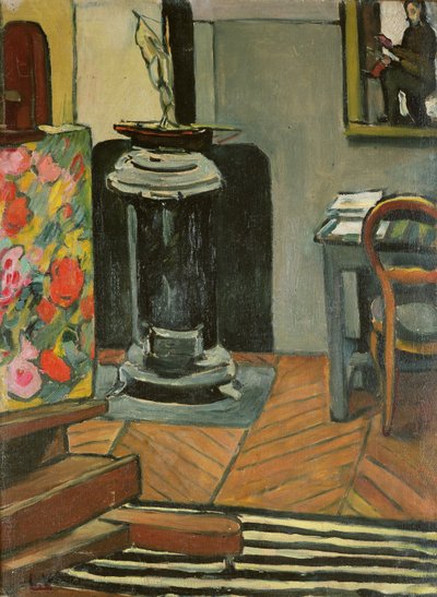 The Stove in the Studio by Louis Valtat