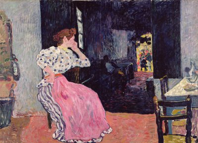 Woman at the Cabaret by Louis Valtat
