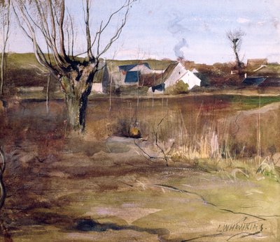 A Picardy Landscape by Louis Welden Hawkins