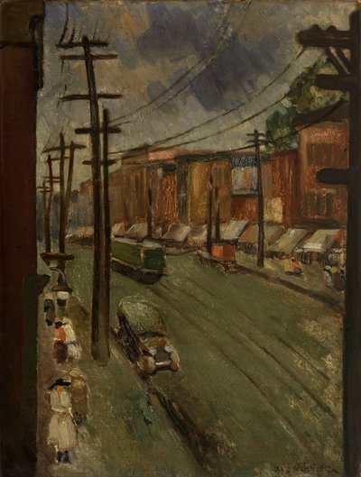 Main Street, Montreal by Louis Wiesenberg