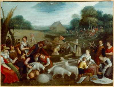 Summer by Louis de (circle of) Caullery