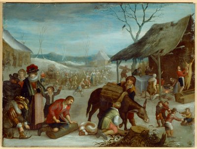 Winter by Louis de (circle of) Caullery