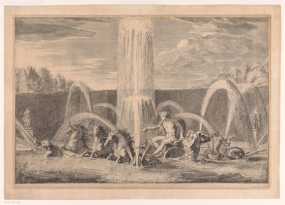 Apollo Pond in the Garden of Versailles by Louis de Châtillon