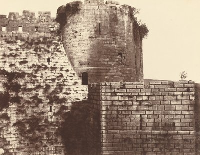 Kalaat-El Hosn, Second Enclosure, Exterior, South by Louis de Clercq