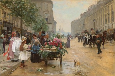 Rue Royale, Paris by Louis de Schryver
