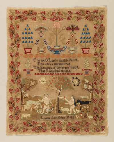 Sampler by Louisa Ann Price