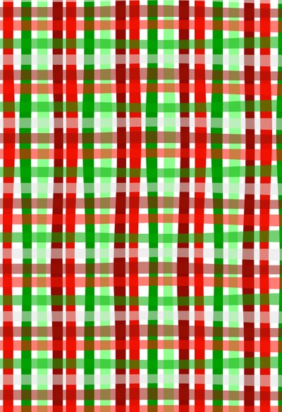 Christmas Wrap Check by Louisa Hereford