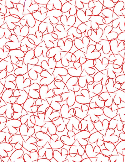 Linked Hearts, 2014 by Louisa Hereford