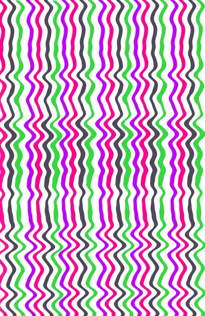 Wavy Stripe, 2014 by Louisa Hereford