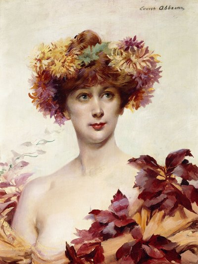 A Portrait of Sarah Bernhardt by Louise Abbéma