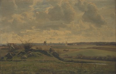 Landscape at Gyrstinge by Louise Ravn Hansen