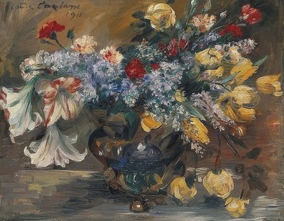 Bouquet of Flowers. 1911 by Lovis Corinth