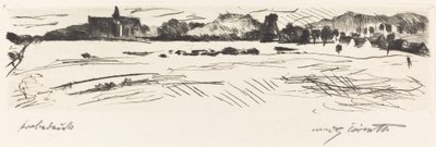 Landscape with Dunes by Lovis Corinth