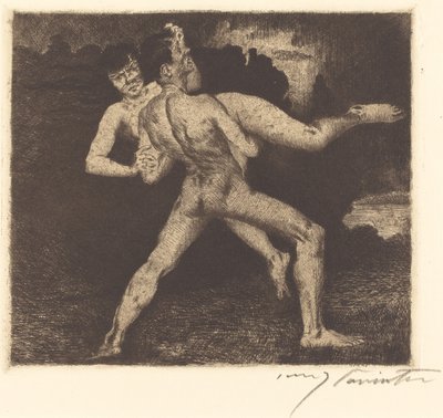 Abduction by Lovis Corinth