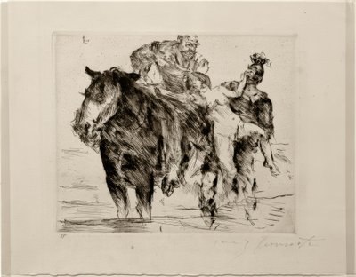Abduction of Women by Lovis Corinth