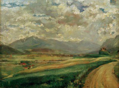 Inn Valley Landscape by Lovis Corinth