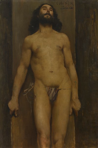 Male Nude by Lovis Corinth