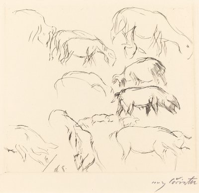 Animal Studies by Lovis Corinth