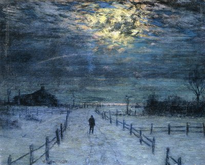 A Wintry Walk by Lowell Birge Harrison