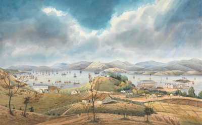 Hong Kong Harbor by Lt. Humphrey John Julian