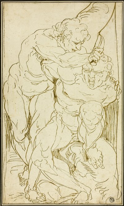 Apollo Flaying Marsyas by Luca Cambiaso