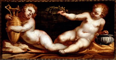 Putti by Luca Cambiaso