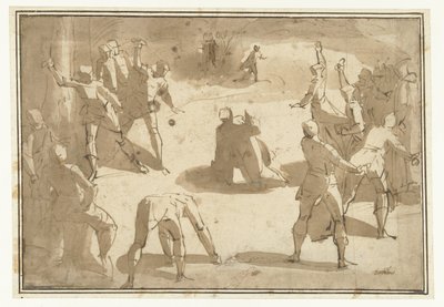 Stoning of Stephen by Luca Cambiaso