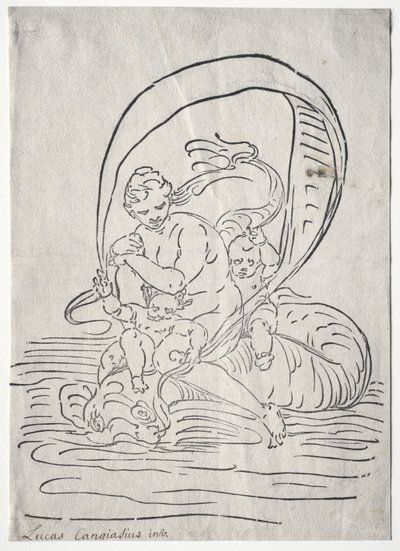 The Triumph of Amphitrite by Luca Cambiaso