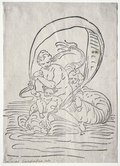 The Triumph of Amphitrite by Luca Cambiaso