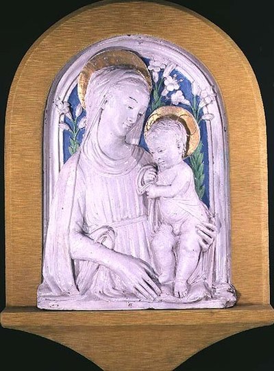 Madonna and Child by Luca Della Robbia