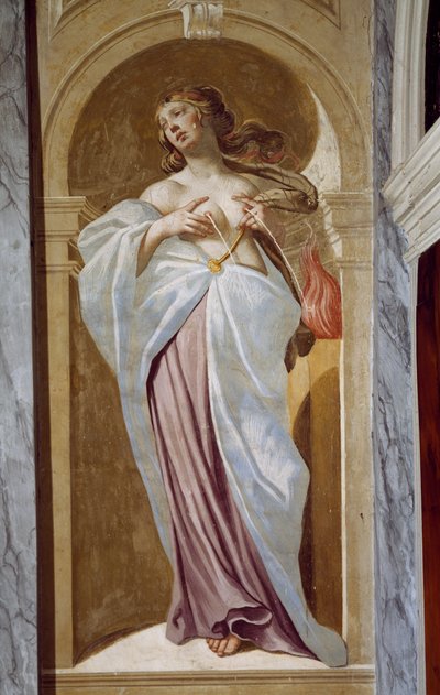 Allegorical figure by Luca Ferrari