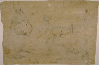 Reclining Child by Luca Giordano