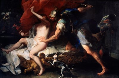 Tarquinius and Lucretia by Luca Giordano